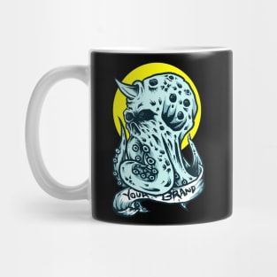 octopus skull Mug